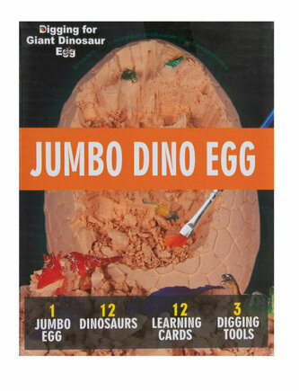 Jajko Dinozaura skamielina 12 dinozaurów + narzędzia 1007994