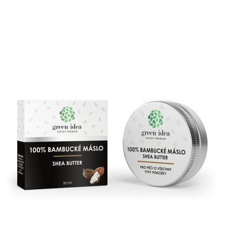 Green idea Bambucké máslo 100% 50 ml