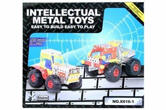 PROMO Klocki konstrukcyjne metalowe auto traktor 393457 MC