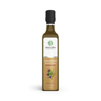 Green idea Ostropestřec sirup - třtinový 250 ml