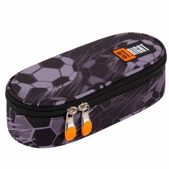 PROMO Piórnik saszetka usztywniona z wewnętrzną klapką ST.RIGHT PC-01 Classic Ball