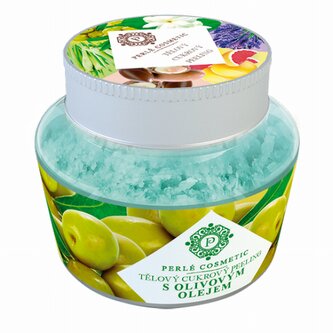 Green idea Cukrový peeling s olivovým olejem 200 g