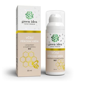 Green idea Včelí přírodní krém 50 ml