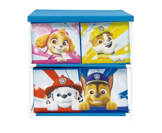 Organizér TLAPKOVÁ PATROLA modrý 3 boxy
