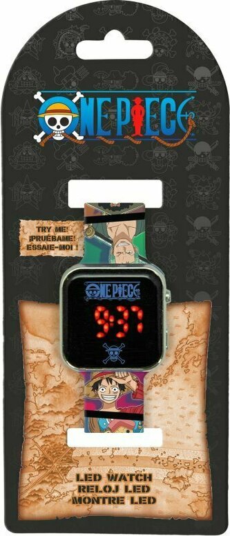 Zegarek LED z kalendarzem One Piece OP00005 Kids Euroswan