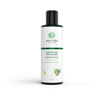 Green idea Rostlinné silice masážní olej 200 ml