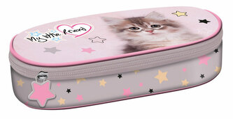 Piórnik saszetka usztywniona z wewnętrzną klapką PC-01 My Little Friend