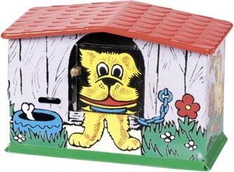 GOKI Plechová pokladnička Pejsek