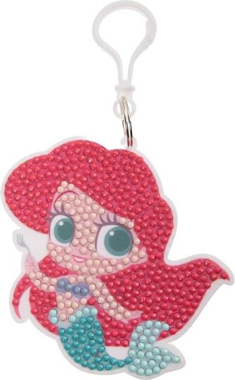 CRYSTAL ART Přívěšek Malá mořská víla