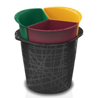 BAMA Koš na tříděný odpad TRICICLO BAMA Koš na tříděný odpad TRICICLO