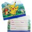 Pozvánka na narozeniny 10ks Pokémon Pikatchu - Cakesicq