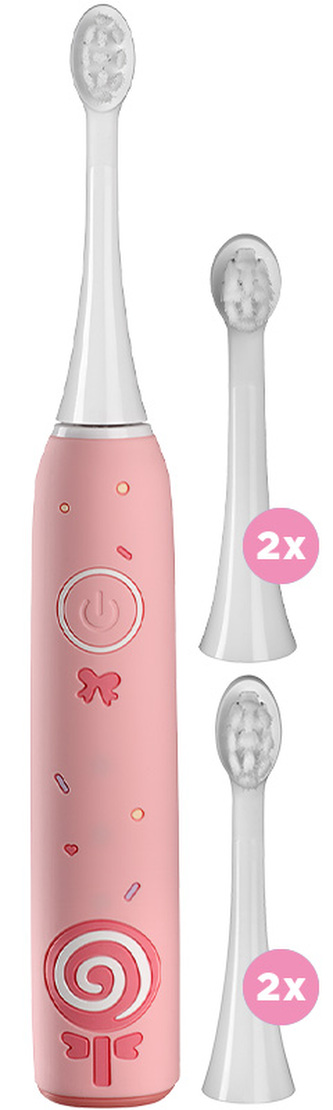 Sonický zubní kartáček dětský 5-9 let růžový ZK6010