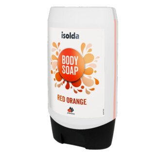ISOLDA Red orange tělové mýdlo CLICK AND GO! 350 ml
