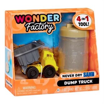 Wonder Factory Never Dry Sand - Light Brown +Truck