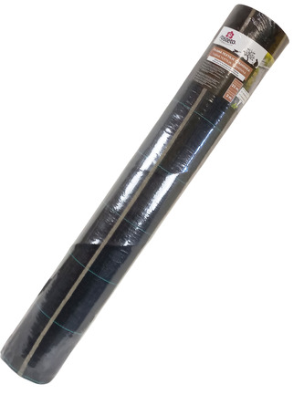 Tkaná textilie svahovka Rosteto - 2(1) x25 m černohnědá