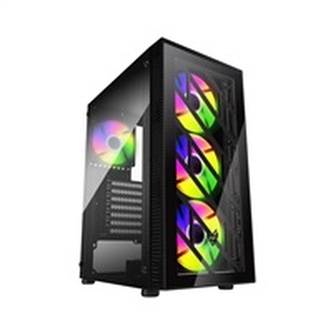 Fortron CMT192 Midi Tower Transpar. Černá