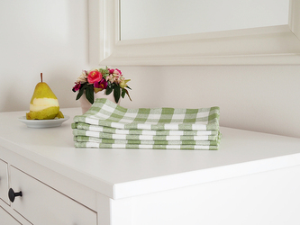 B.E.S. - Petrovice, s.r.o. Kuchyňská utěrka KARIN 50x70 - Zelená