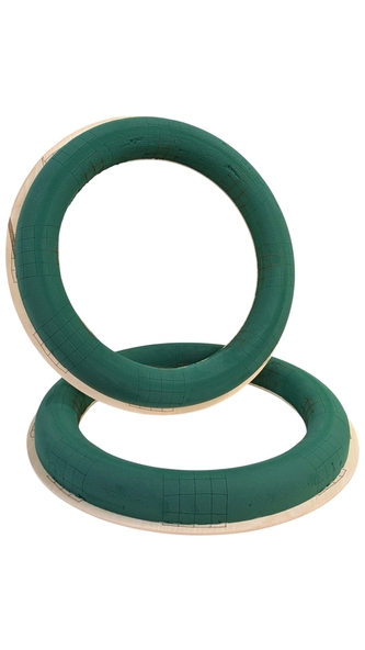 Věnec EKO 65 cm s aranžovací hmotou na květiny - mokrá 2 ks/balení