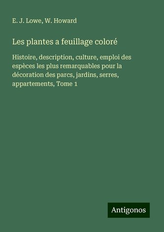 Les plantes a feuillage coloré