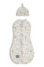Zavinovačka Sleepee Second Step Swaddle s čepičkou zdarma Ivory Forest