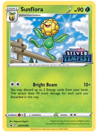 Pokémon TCG Silver Tempest Preconstructed Pack - Sunflora