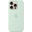 Apple silikonový kryt s MagSafe na iPhone 16 Pro akvamarínový