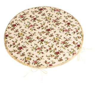 Sedák Adéla kulatý hladký - Růžová - průměr 40 cm