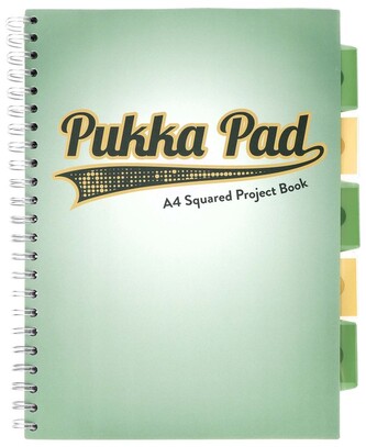 Kołonotes Project Book A4 100k 80g kratka Sage zielony, Pukka Pad