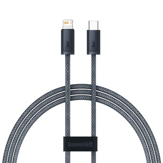Baseus Dynamic Series Fast Charging Datový Kabel USB-C - Lighting 20W 1m Slate Gray