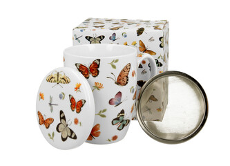 Kubek z zaparzaczem BUTTERFLIES