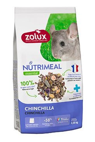 Krmivo pro činčily NUTRIMEAL mix 2,55kg Zolux Krmivo pro činčily NUTRIMEAL mix 2,55kg Zolux