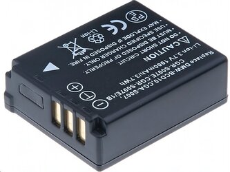 Baterie T6 power CGA-S007, CGA-S007A/1B, CGA-S007E, CGR-S007E, CGR-S007E/1B, DMW-BCD10