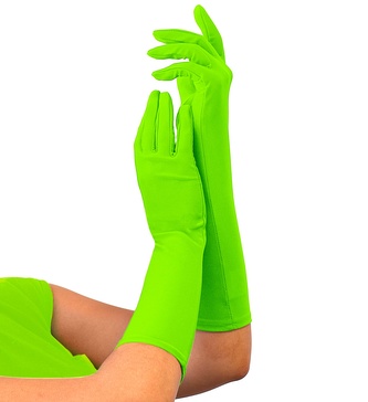 Widmann Rukavičky zelené neonové
