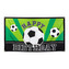 Boland Polyesterová vlajka 'Happy Birthday'  fotbalová