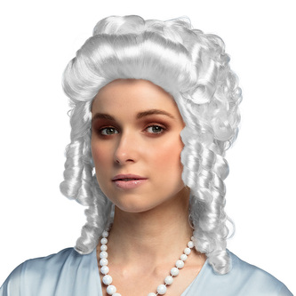 Boland Bílá dámská paruka barokní