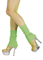 Boland Disco návleky na nohy neonově zelené