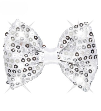 Widmann Stříbrný blikající flitrový motýlek