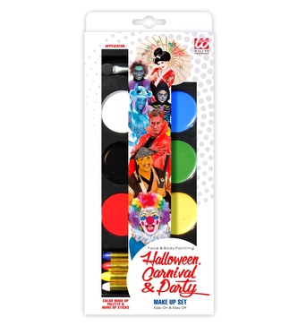 Widmann Barvy na obličej 10 barev