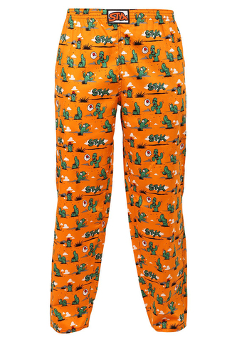 Pánské kalhoty na spaní Styx kaktusy (DKP1351) XL