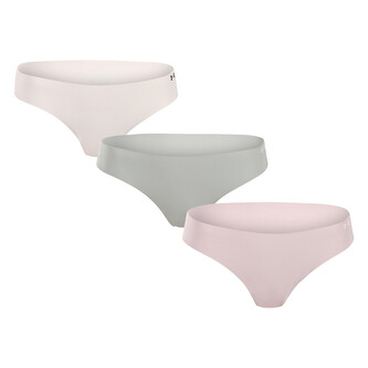 3PACK dámská tanga Under Armour vícebarevná (1383893 009) M 3PACK dámská tanga Under Armour vícebarevná (1383893 009) M