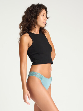 Menstruační kalhotky Modibodi Sensual Cheeky Brief Moderate-Heavy Arizona Blue (MODI4032AB) XL