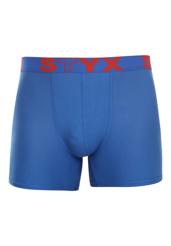 Pánské boxerky Styx long sportovní guma modré (U967) L