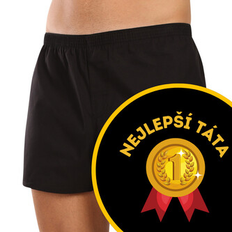 Pánské trenky Nedeto Nejlepší táta (1NTF12) XXL