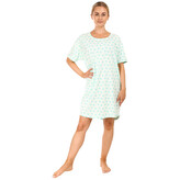 Dámská noční košile Gina zelená (19138-LYMMMZ) S