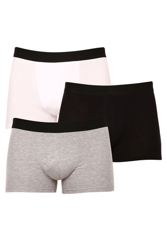 3PACK pánské boxerky Nedeto vícebarevné (3NDTB1002) XL