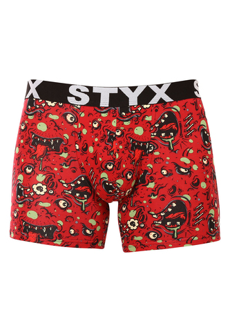 Pánské boxerky Styx long art sportovní guma zombie (U1451) XXL