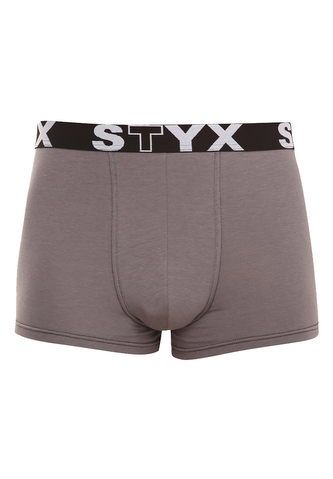 Pánské boxerky Styx sportovní guma tmavě šedé (G1063) M Pánské boxerky Styx sportovní guma tmavě šedé (G1063) M