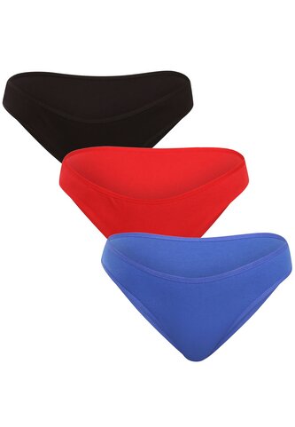 3PACK dámské kalhotky Nedeto vícebarevné (3NK006) L