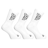 3PACK ponožky Styx vysoké bílé (3HV1061) M