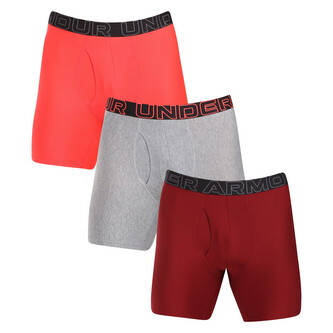 3PACK pánské boxerky Under Armour vícebarevné (1383884 625) 4XL
